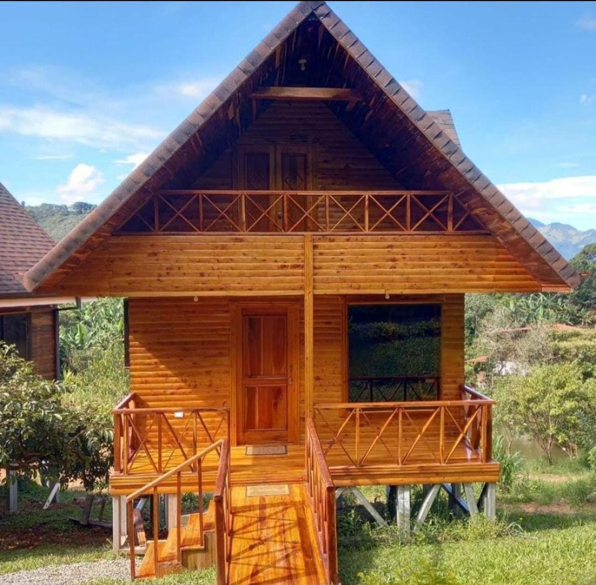 Cabanas La Laguna Cartago Bagian luar foto